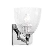 Visual Comfort DJV1021 Toffino 1-lt 9" Tall Small Wall Sconce - Chrome/Clear Glass