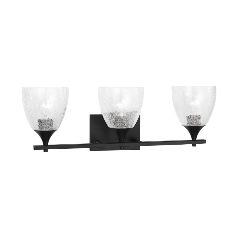Visual Comfort DJV1023 Toffino 3-lt 26" Vanity Light - Midnight Black