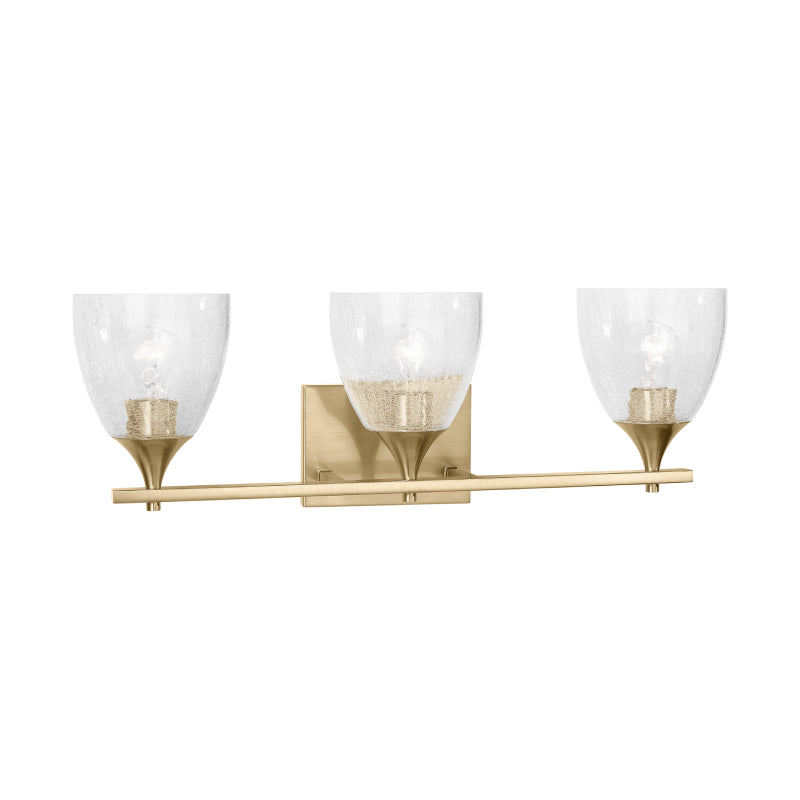 Visual Comfort DJV1023 Toffino 3-lt 26" Vanity Light - Satin Brass