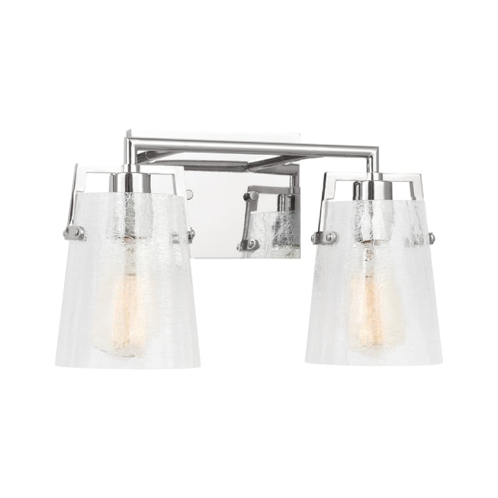 Visual Comfort DJV1032 Crofton 2-lt 15" Vanity Light - Chrome
