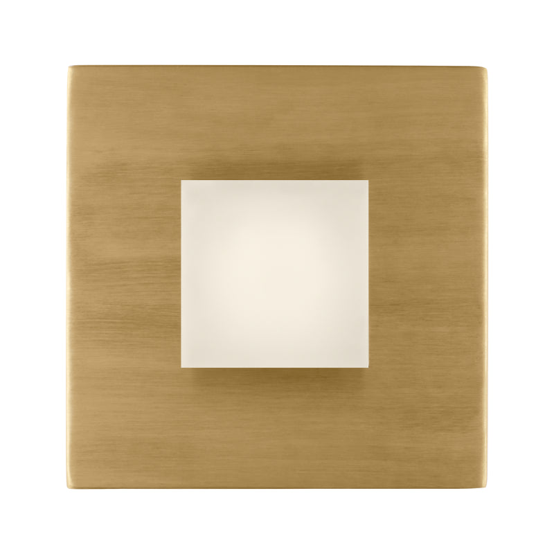 Visual Comfort DJV1041-L1 Brander 1-lt 5" LED Bath Sconce - Satin Brass