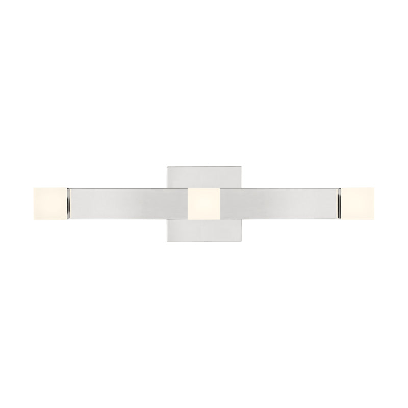 Visual Comfort DJV1061-L1 Brander 3-lt 21" Tall LED Bath Sconce - Chrome