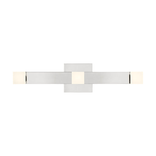 Visual Comfort DJV1061-L1 Brander 3-lt 21" Tall LED Bath Sconce - Chrome