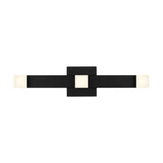 Visual Comfort DJV1061-L1 Brander 3-lt 21" Tall LED Bath Sconce - Midnight Black