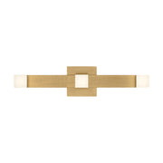 Visual Comfort DJV1061-L1 Brander 3-lt 21" Tall LED Bath Sconce - Satin Brass