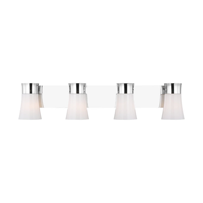 Visual Comfort DJV1084 Roy 4-lt 32" Bath Vanity Sconce - Chrome