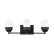 Visual Comfort DJV1093 Foster 3-lt 22" Bath Sconce - Midnight Black