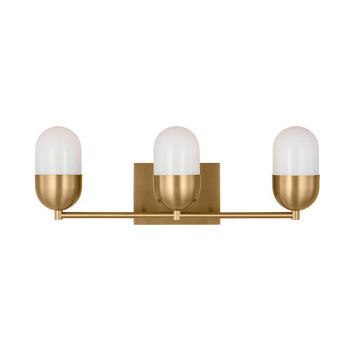 Visual Comfort DJV1093 Foster 3-lt 22" Bath Sconce - Satin Brass
