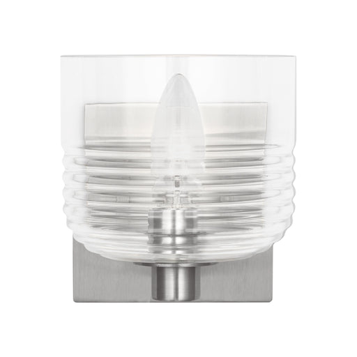 Visual Comfort DJV1111 Lochdale 1-lt 6" Tall Wall Sconce - Brushed Nickel