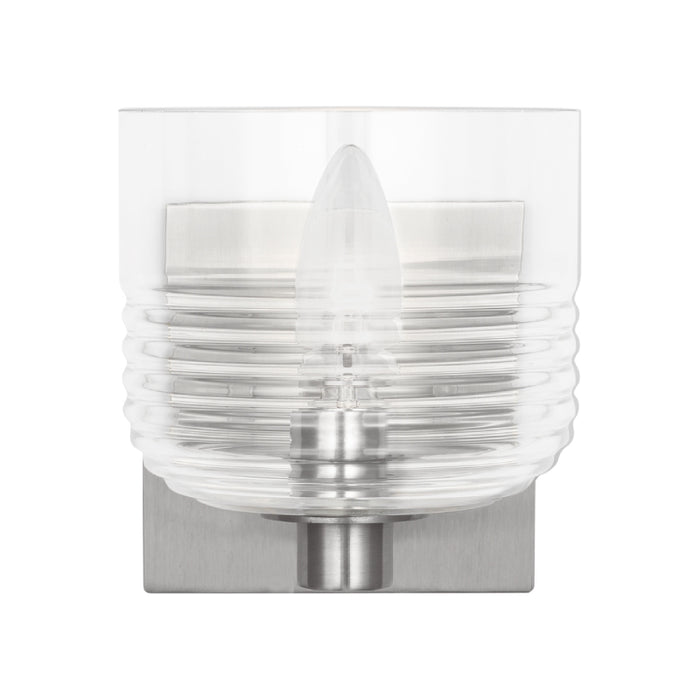 Visual Comfort DJV1111 Lochdale 1-lt 6" Tall Wall Sconce - Brushed Nickel