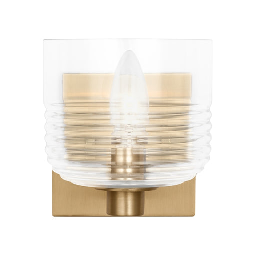 Visual Comfort DJV1111 Lochdale 1-lt 6" Tall Wall Sconce - Satin Brass