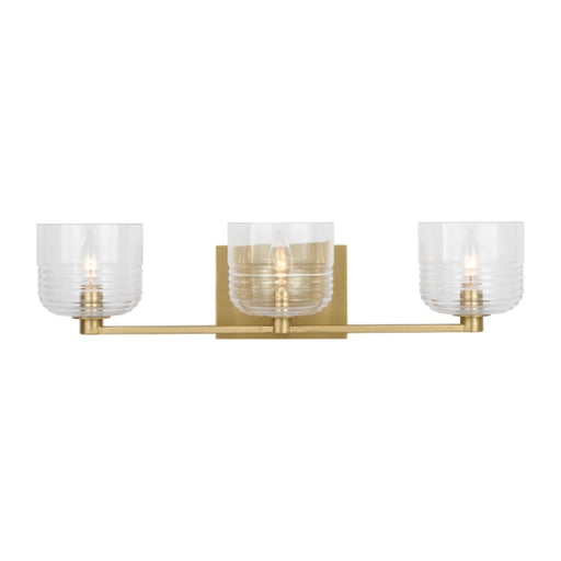 Visual Comfort DJV1113 Lochdale 3-lt 24" Large Vanity Light - Satin Brass