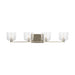 Visual Comfort DJV1114 Lochdale 4-lt 34" Extra Large Vanity Light - Brushed Nickel
