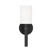 Visual Comfort DJW1061 Manor 1-lt 14" Tall Wall Sconce - Midnight Black