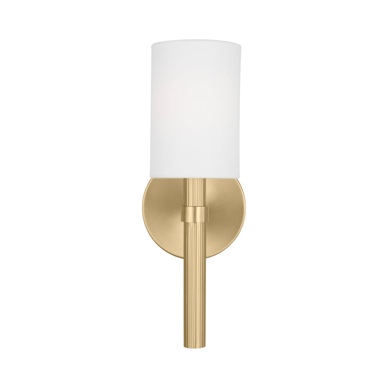 Visual Comfort DJW1061 Manor 1-lt 14" Tall Wall Sconce - Satin Brass