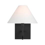 Visual Comfort DJW1081 Eldon 1-lt 9" Tall Wall Sconce - Midnight Black