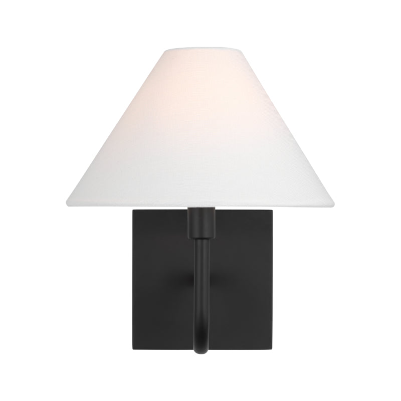 Visual Comfort DJW1081 Eldon 1-lt 9" Tall Wall Sconce - Midnight Black