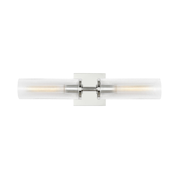 Visual Comfort DJW1092 Sarita 2-lt 21" Medium Wall Sconce - Chrome