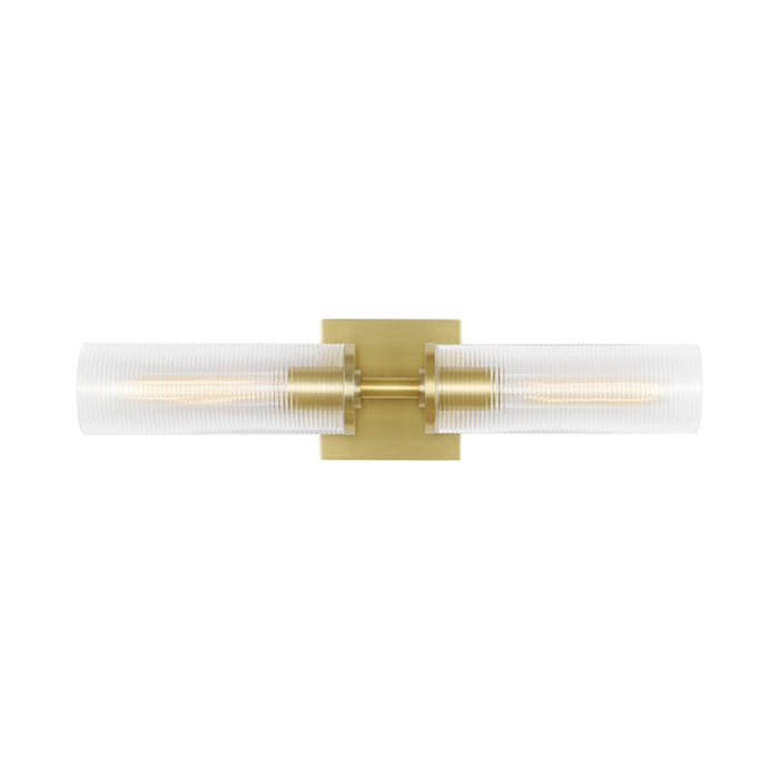 Visual Comfort DJW1092 Sarita 2-lt 21" Medium Wall Sconce - Satin Brass