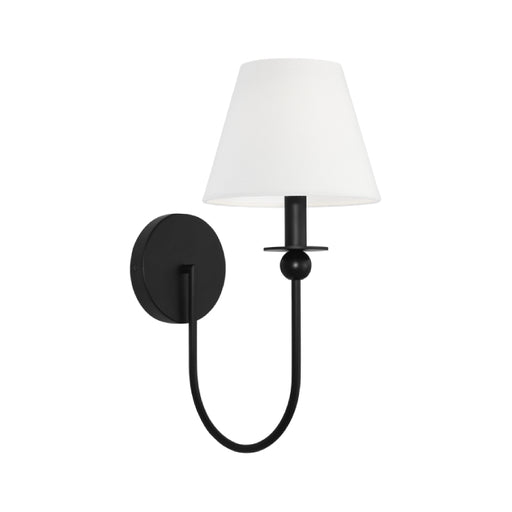 Visual Comfort DJW1111 Elsay 1-lt 16" Tall Small Wall Sconce - Midnight Black
