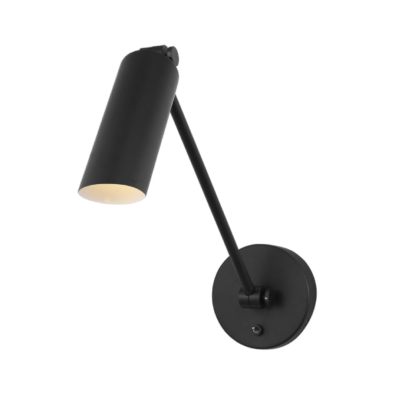 Visual Comfort DJW1121 Frasar 1-lt 11" Tall Medium Arm Wall Sconce - Midnight Black