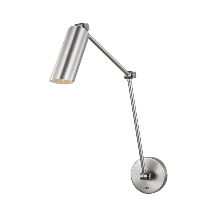 Visual Comfort DJW1131 Frasar 1-lt 11" Tall Large  Arm Wall Sconce - Brushed Nickel