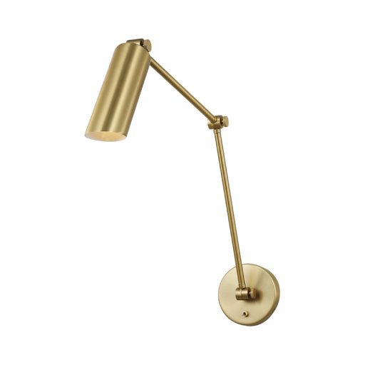 Visual Comfort DJW1131 Frasar 1-lt 11" Tall Large  Arm Wall Sconce - Satin Brass