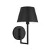 Visual Comfort DJW1151 Ender 1-lt 12" Tall Small Wall Sconce - Midnight Black