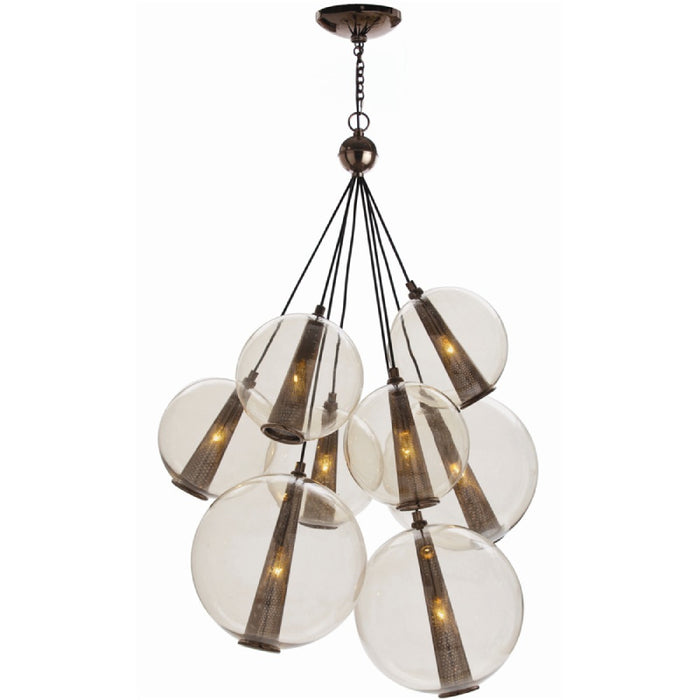 Arteriors Caviar 8-lt 29" Pendant