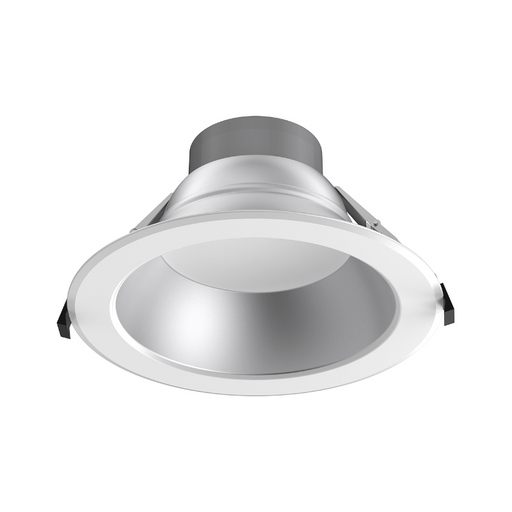 Lotus DL254-10-40W 10" 22W/26W/30W/35W/40W LED Round Commercial Recessed Downlight, 5CCT Selectable - White/Silver