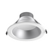 Lotus DL254-10-40W 10" 22W/26W/30W/35W/40W LED Round Commercial Recessed Downlight, 5CCT Selectable - White/Silver