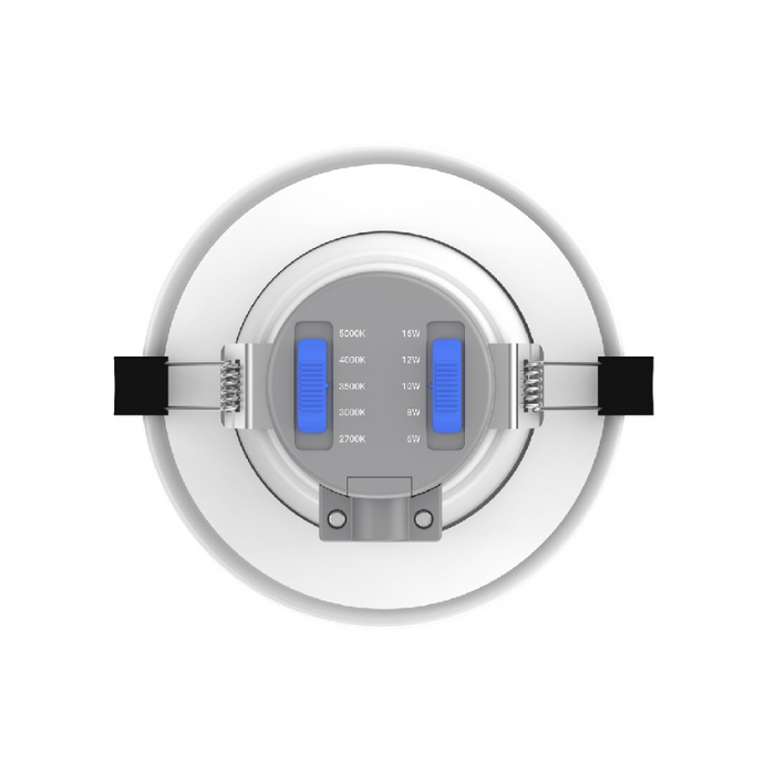 Lotus DL254-4-16W 4" 6W/8W/10W/12W/16W LED Round Commercial Recessed Downlight, 5CCT Selectable