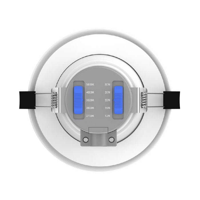 Lotus DL254-6-30W 6" 12W/16W/22W/26W/30W LED Round Commercial Recessed Downlight, 5CCT Selectable