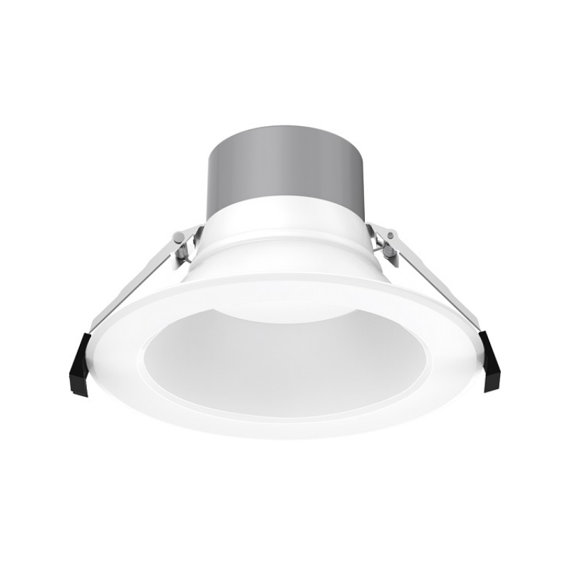 Lotus DL254-6-30W 6" 12W/16W/22W/26W/30W LED Round Commercial Recessed Downlight, 5CCT Selectable - White