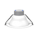 Lotus DL254-8-35W 8" 16W/22W/26W/30W/35W LED Round Commercial Recessed Downlight, 5CCT Selectable