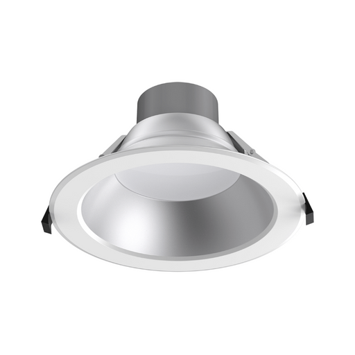 Lotus DL254-8-35W 8" 16W/22W/26W/30W/35W LED Round Commercial Recessed Downlight, 5CCT Selectable - White/Silver
