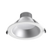Lotus DL254-8-35W 8" 16W/22W/26W/30W/35W LED Round Commercial Recessed Downlight, 5CCT Selectable - White/Silver