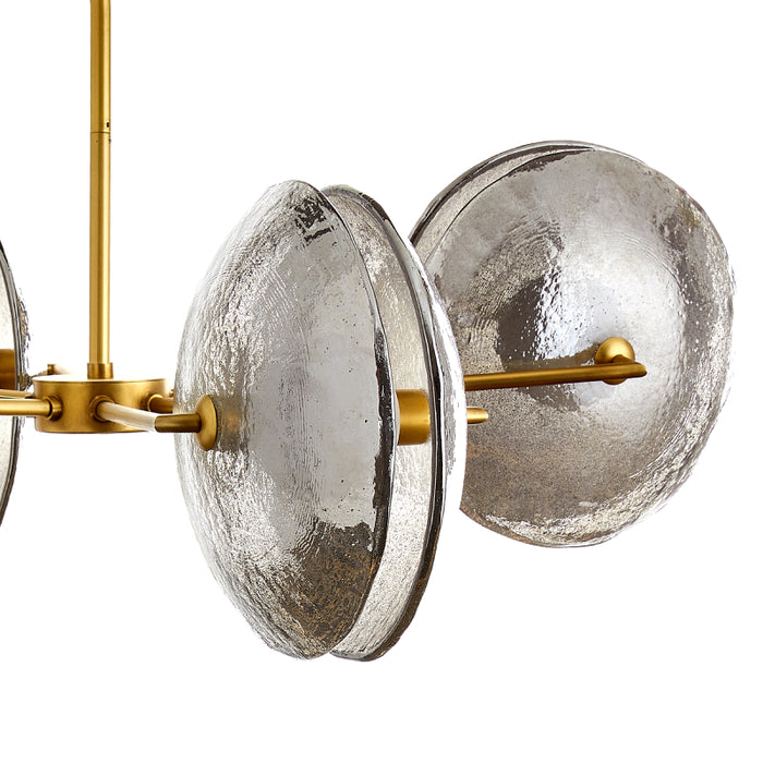 Arteriors DLC05 Whitney 4-lt 40" LED Chandelier