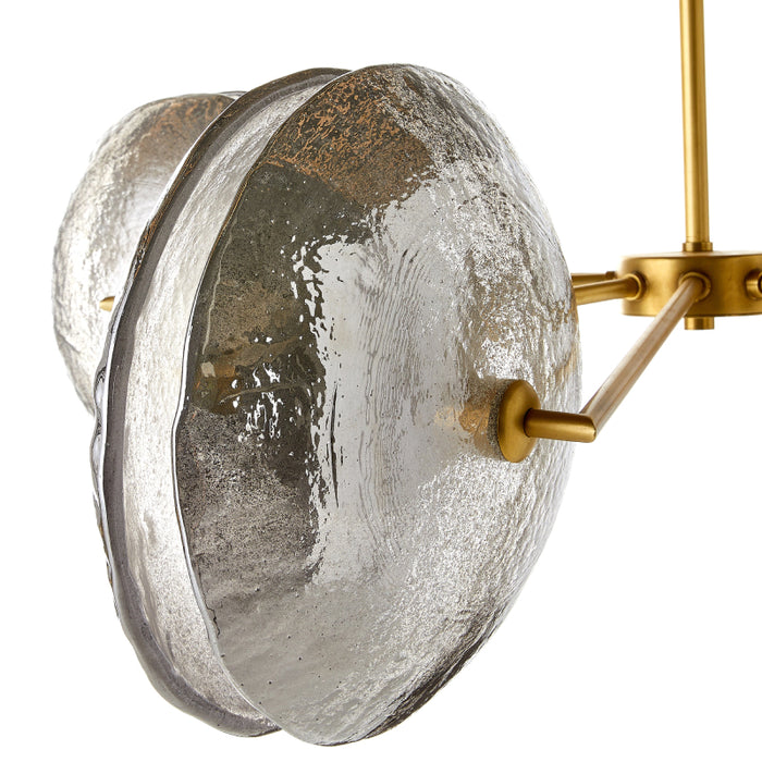 Arteriors DLC05 Whitney 4-lt 40" LED Chandelier