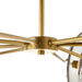 Arteriors DLC05 Whitney 4-lt 40" LED Chandelier