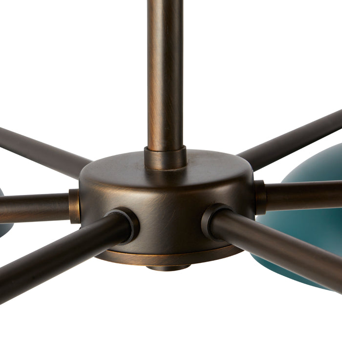 Arteriors DLC23 Evansville 6-lt 42" Chandelier