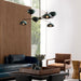 Arteriors DLC23 Evansville 6-lt 42" Chandelier