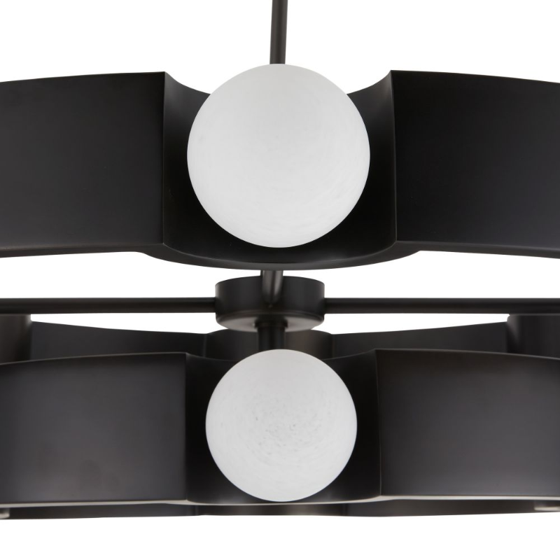Arteriors DLC29 Hans 12-lt 44" LED Chandelier