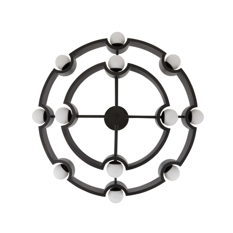 Arteriors DLC29 Hans 12-lt 44" LED Chandelier