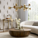 Arteriors DLC30 Hadly 16-lt 52" Chandelier