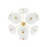 Arteriors DLC33 Helios 9-lt 41" LED Chandelier