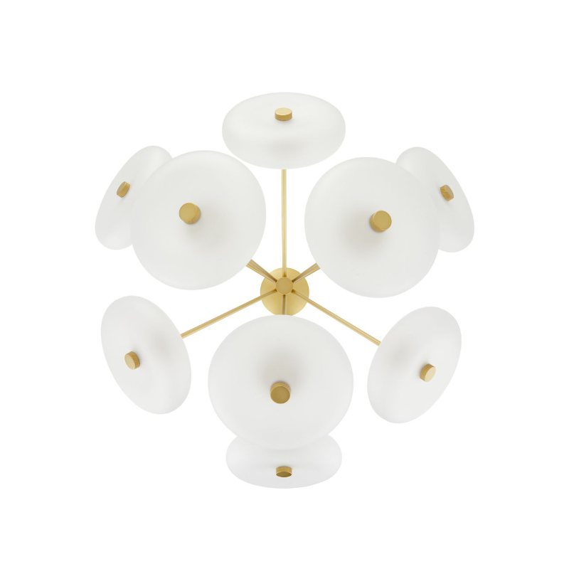 Arteriors DLC33 Helios 9-lt 41" LED Chandelier