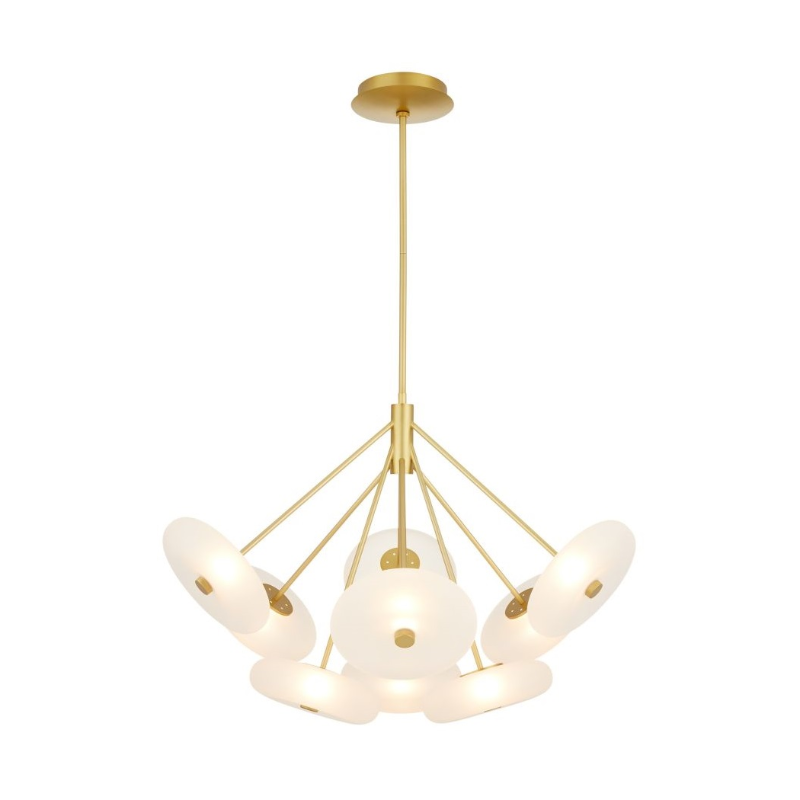 Arteriors DLC33 Helios 9-lt 41" LED Chandelier
