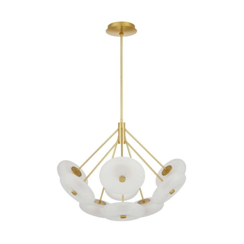 Arteriors DLC33 Helios 9-lt 41" LED Chandelier