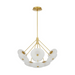 Arteriors DLC33 Helios 9-lt 41" LED Chandelier